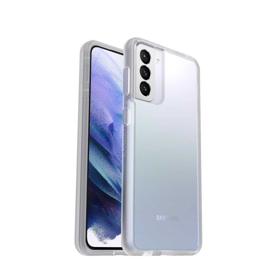 Image of Otterbox - Samsung Galaxy S21+ Plus 5G Hybrid Hülle TPU Bumper + Hardcase Rückseite React Series (77-81224) - Transparent bei Apfelkiste.ch