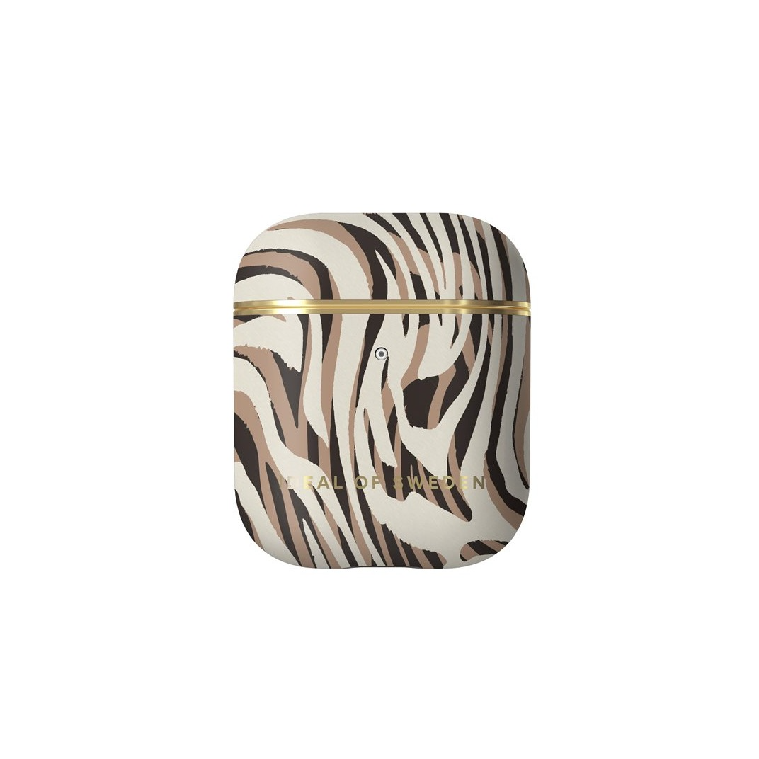 Image of iDeal of Sweden - AirPods (1. & 2. Generation) Printed Case Schutzhülle Abdeckung (IDFAPCSS22-392) - Hypnotic Zebra bei Apfelkiste.ch