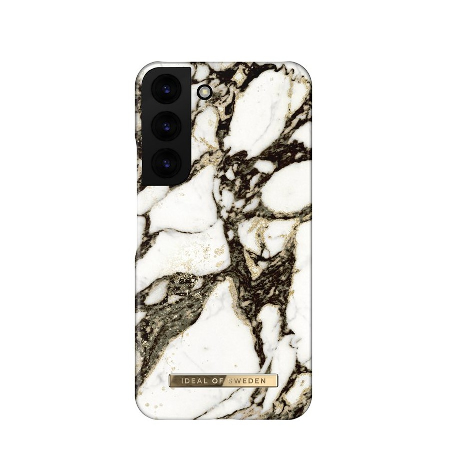 Image of iDeal of Sweden - Samsung Galaxy S22 5G Hardcase Hülle (IDFCMR21-S22-380) - Calacatta Golden Marble bei Apfelkiste.ch