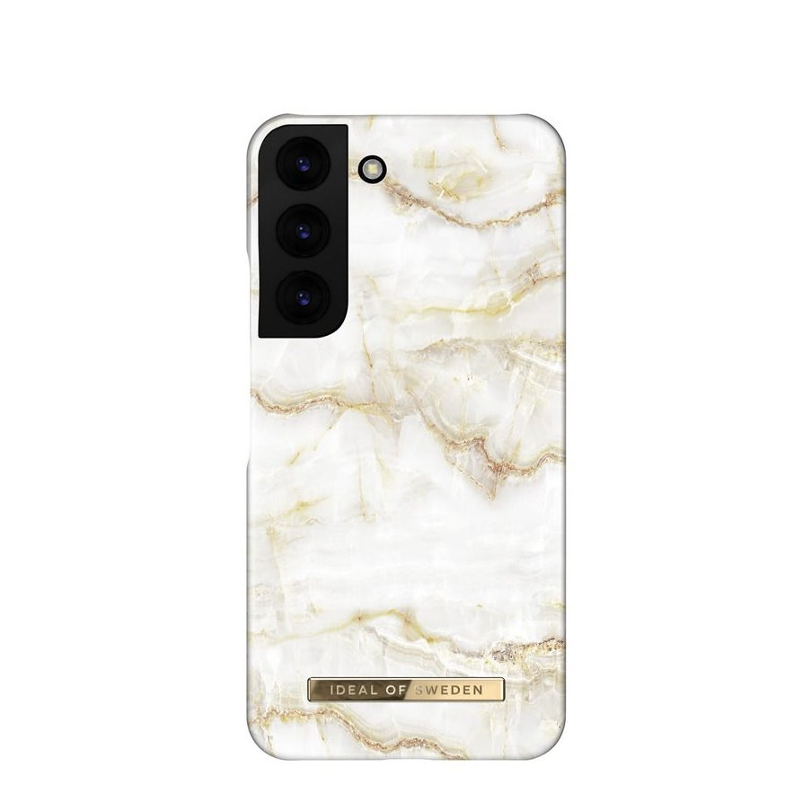 Image of iDeal of Sweden - Samsung Galaxy S22 5G Hardcase Hülle (IDFCSS20-S22-194) - Golden Pearl Marble bei Apfelkiste.ch