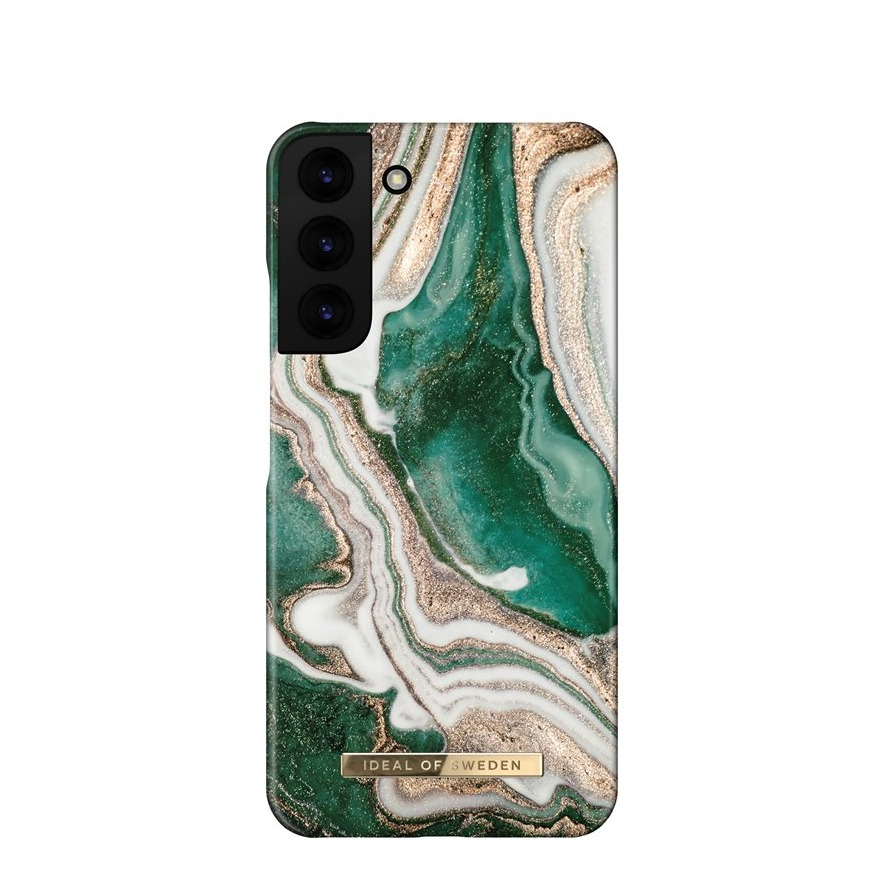 Image of iDeal of Sweden - Samsung Galaxy S22+ Plus 5G Hardcase Hülle (IDFCAW18-S22P-98) - Golden Jade Marble bei Apfelkiste.ch