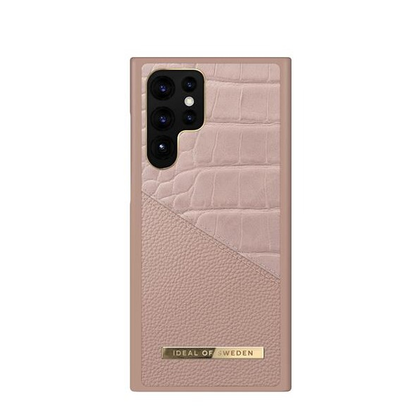 Image of iDeal of Sweden - Samsung Galaxy S22 Ultra 5G Hardcase Hülle Atelier Case (IDACSS20-S22U-202) - Rose Smoke Croco bei Apfelkiste.ch