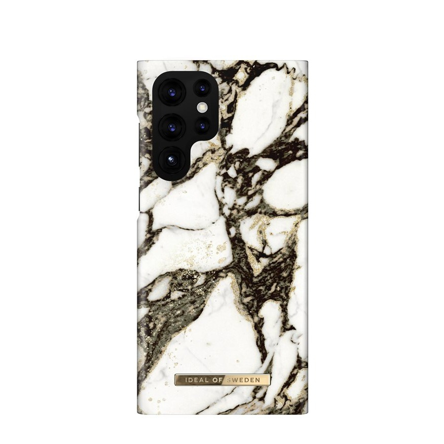Image of iDeal of Sweden - Samsung Galaxy S22 Ultra 5G Hardcase Hülle (IDFCMR21-S22U-380) - Calacatta Golden Marble bei Apfelkiste.ch