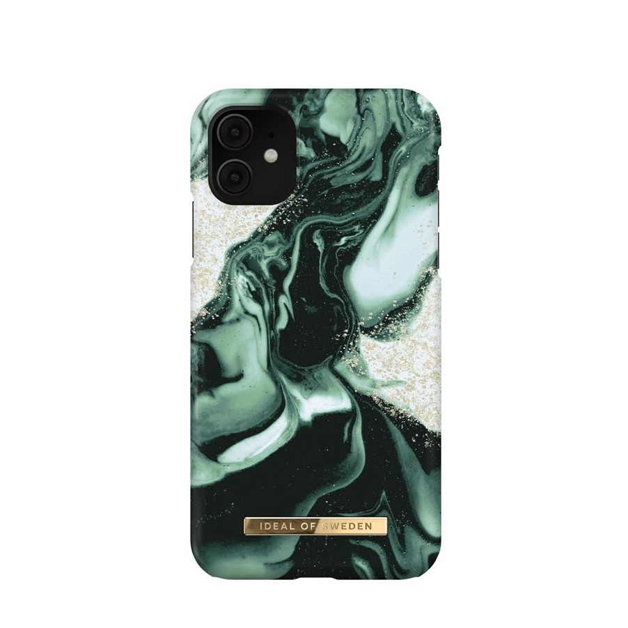Image of iDeal of Sweden - iPhone 11 / iPhone Xr Hardcase Hülle (IDFCAW21-I1961-320) - Golden Olive Marble bei Apfelkiste.ch
