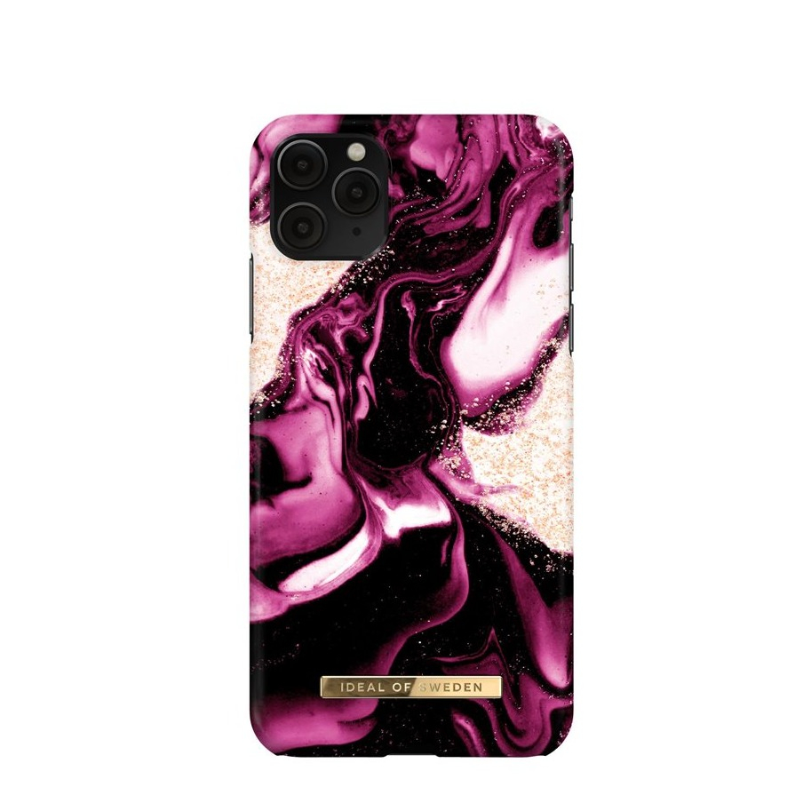 Image of iDeal of Sweden - iPhone 11 Pro Max / iPhone Xs Max Hardcase Hülle (IDCFAW21-I1965-319) - Golden Ruby Marble bei Apfelkiste.ch