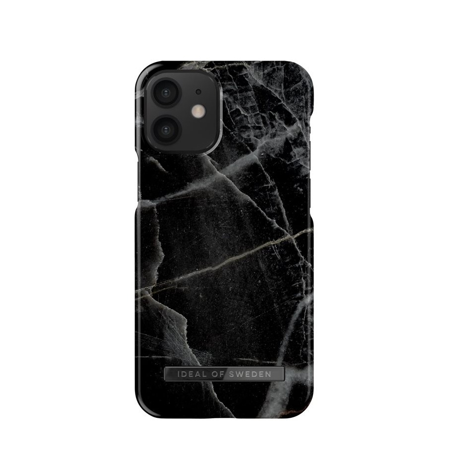 Image of iDeal of Sweden - iPhone 12 Mini Hardcase Hülle (IDFCAW21-I2054-358) - Black Thunder Marble bei Apfelkiste.ch