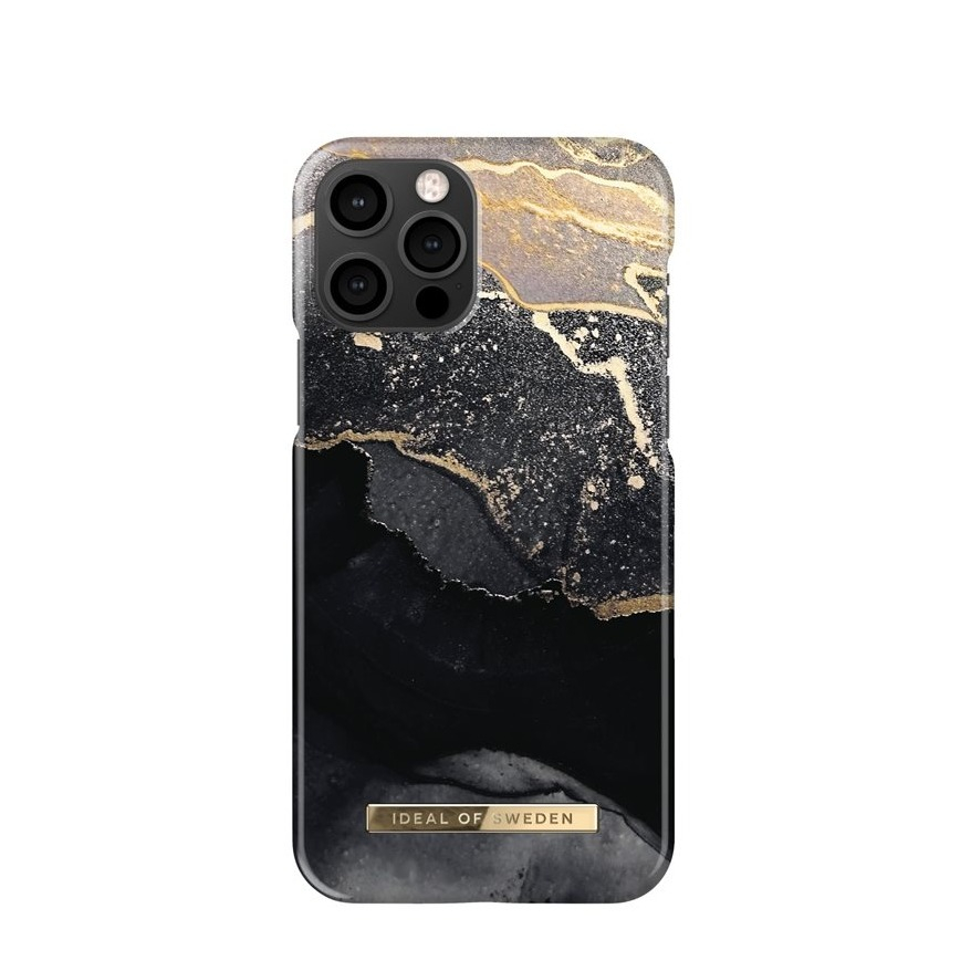 Image of iDeal of Sweden - iPhone 12 / iPhone 12 Pro Hardcase Hülle (IDFCAW21-I2061-321) - Golden Twilight Marble bei Apfelkiste.ch
