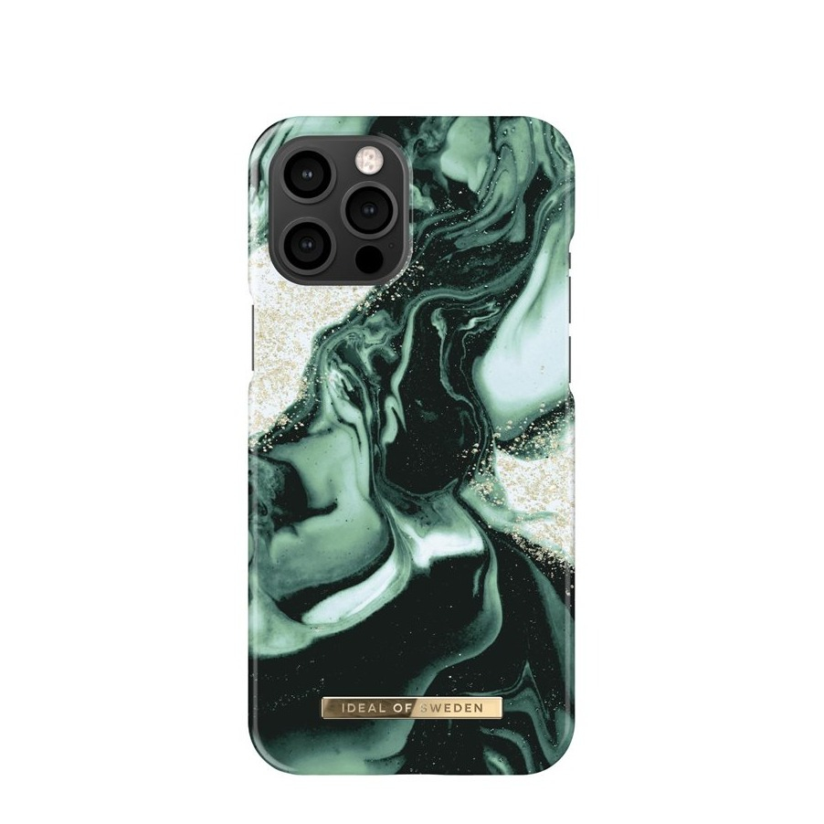 Image of iDeal of Sweden - iPhone 12 Pro Max Hardcase Hülle (IDFCAW21-I1267-320) - Golden Olive Marble bei Apfelkiste.ch