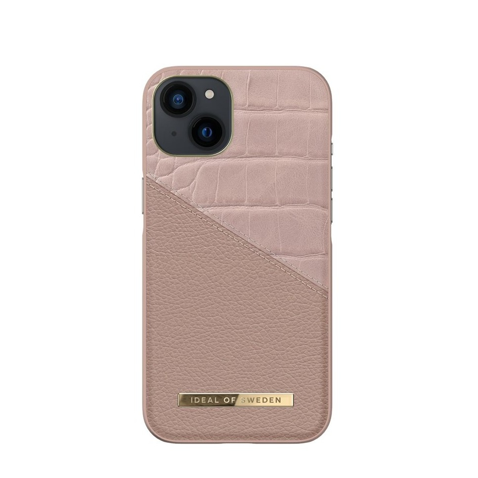 Image of iDeal of Sweden - iPhone 13 Hardcase Hülle Atelier Case (IDACSS20-I2161-202) - Rose Smoke Croco bei Apfelkiste.ch