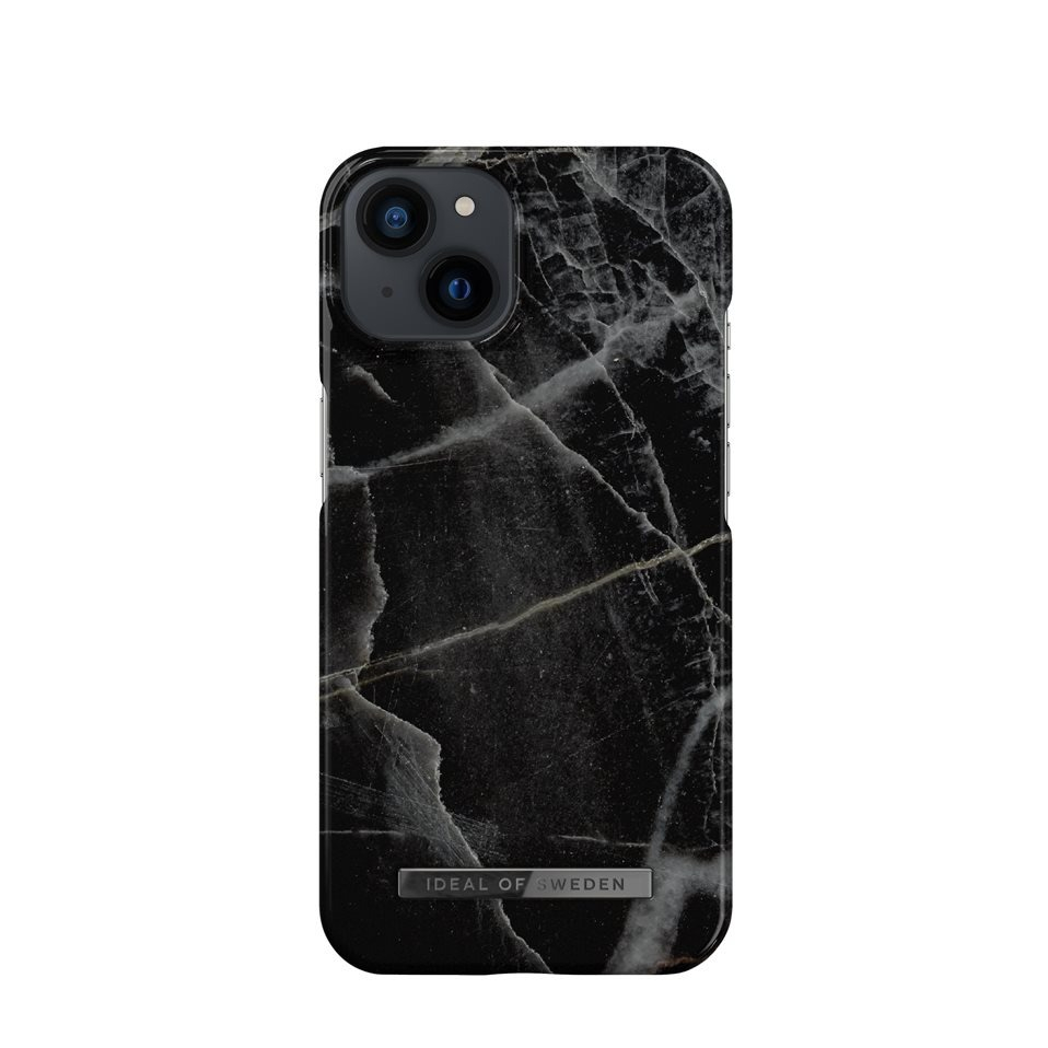 Image of iDeal of Sweden - iPhone 13 Hardcase Hülle (IDFCAW21-I2161-358) - Black Thunder Marble bei Apfelkiste.ch