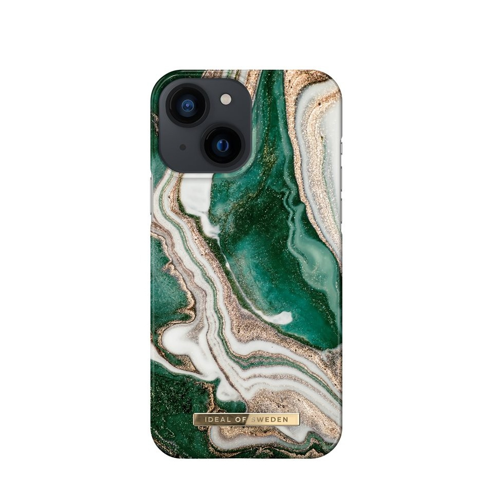 Image of iDeal of Sweden - iPhone 13 Mini Hardcase Hülle (IDFCAW18-I2154-98) - Golden Jade Marble bei Apfelkiste.ch