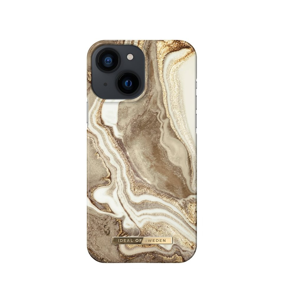 Image of iDeal of Sweden - iPhone 13 Mini Hardcase Hülle (IDFCGM19-I2154-164) - Golden Sand Marble bei Apfelkiste.ch
