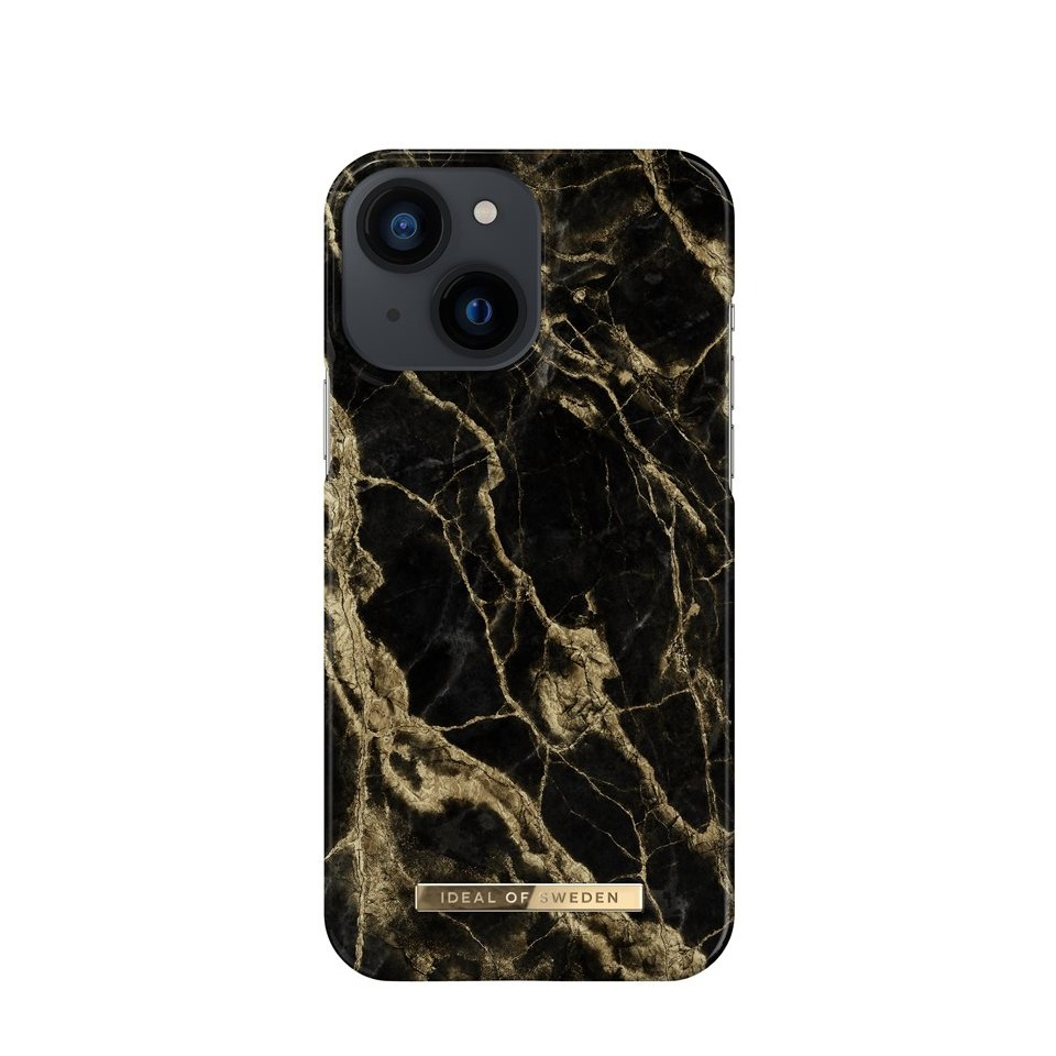 Image of iDeal of Sweden - iPhone 13 Mini Hardcase Hülle (IDFCSS20-I2154-191) - Golden Smoke Marble bei Apfelkiste.ch