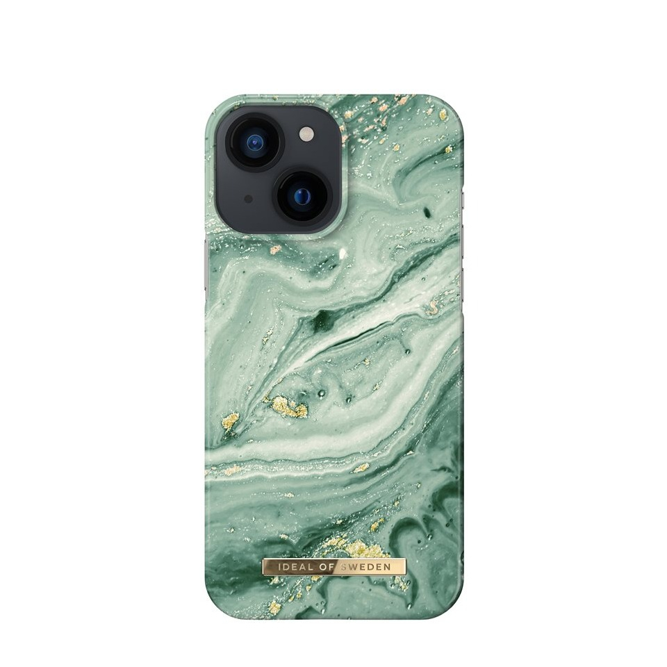 Image of iDeal of Sweden - iPhone 13 Mini Hardcase Hülle (IDFCSS21-I2154-258) - Mint Swirl Marble bei Apfelkiste.ch