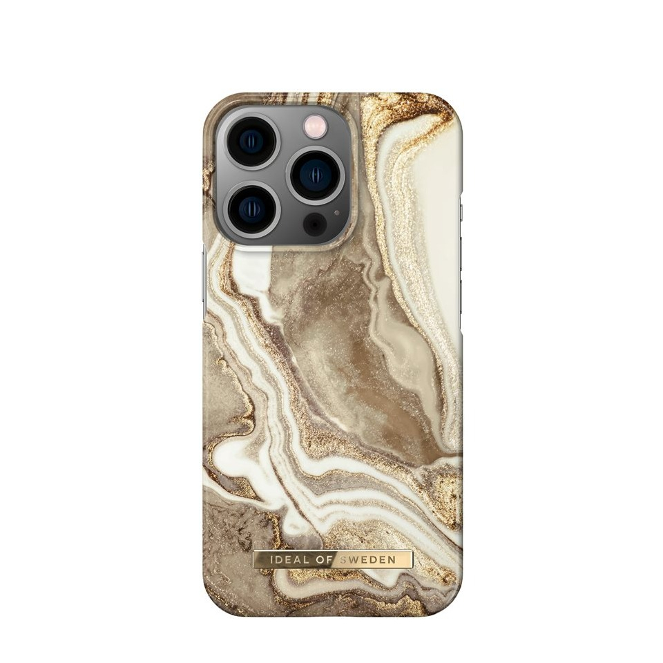 Image of iDeal of Sweden - iPhone 13 Pro Hardcase Hülle (IDFCGM19-I2161P-164) - Golden Sand Marble bei Apfelkiste.ch