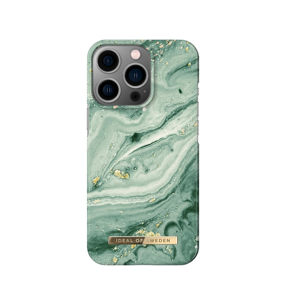 Image of iDeal of Sweden - iPhone 13 Pro Hardcase Hülle (IDFCSS21-I2161P-258) - Mint Swirl Marble bei Apfelkiste.ch