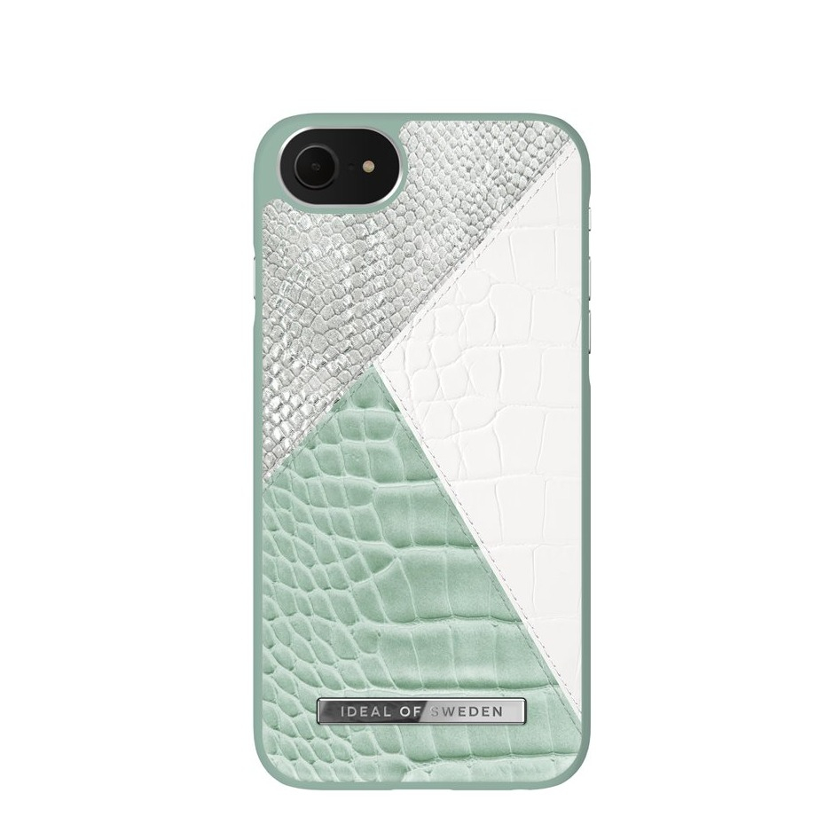 Image of iDeal of Sweden - iPhone SE (2022/2020) / 8 / 7 / 6S Hardcase Hülle Atelier Case (IDACSS21-I7-268) - Palladian Mint Snake bei Apfelkiste.ch