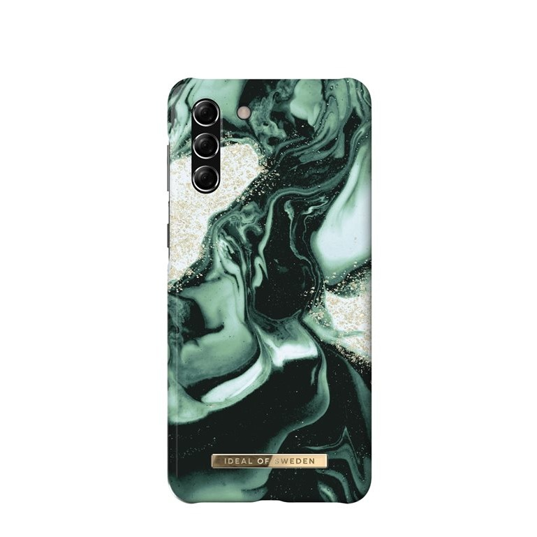 Image of iDeal of Sweden - Samsung Galaxy S21+ Plus 5G Hardcase Hülle (IDFCAW21-S21P-320) - Golden Olive Marble bei Apfelkiste.ch