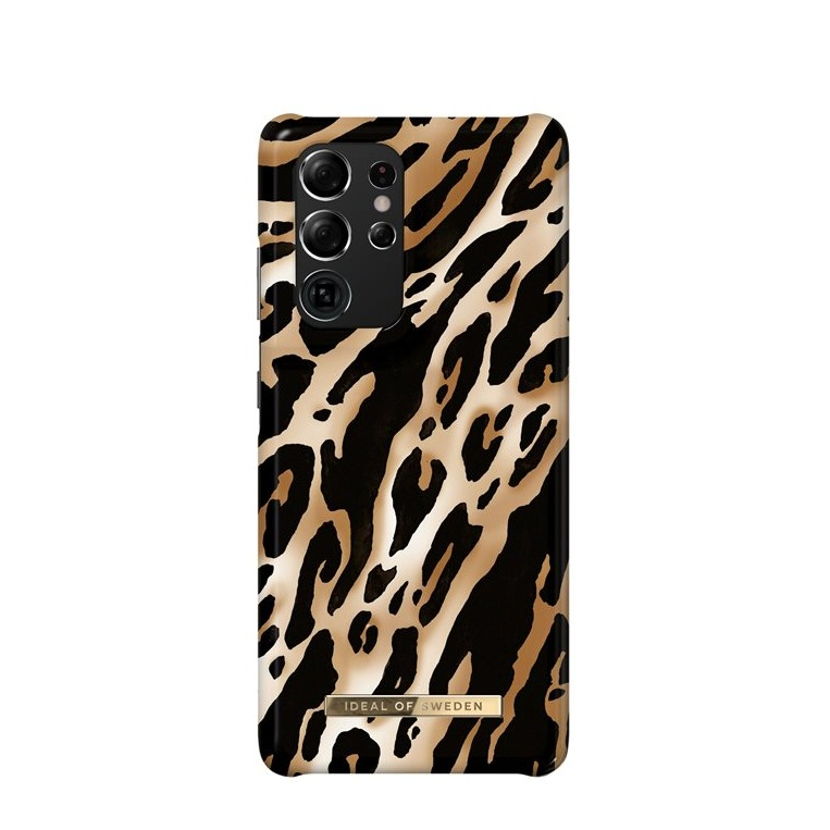 Image of iDeal of Sweden - Samsung Galaxy S21 Ultra 5G Hardcase Hülle (IDFCAW21-S21U-356) - Iconic Leopard bei Apfelkiste.ch