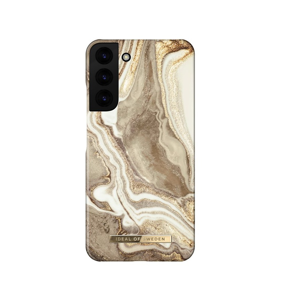 Image of iDeal of Sweden - Samsung Galaxy S22+ Plus 5G Hardcase Hülle (IDFCGM19-S22P-164) - Golden Sand Marble bei Apfelkiste.ch