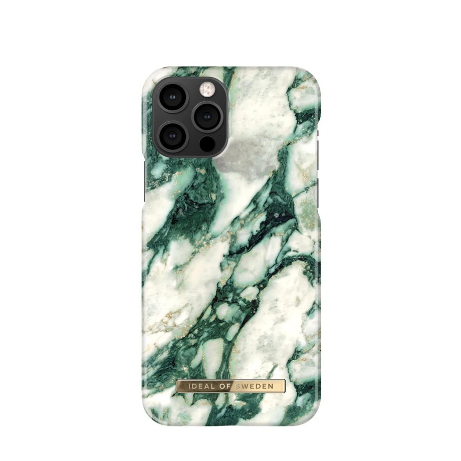 Image of iDeal of Sweden - iPhone 12 / iPhone 12 Pro Hardcase Hülle (IDFCMR21-I2061-379) - Calacatta Emerald Marble bei Apfelkiste.ch