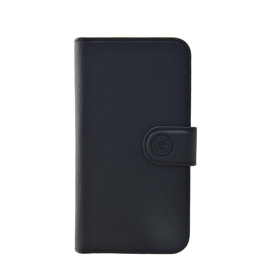 Image of Mike Galeli - 2in1 iPhone 13 Mini Echtleder Magnet Wallet Case Tasche Flip Cover (JOSSIP13MINI-M01) - Schwarz bei Apfelkiste.ch