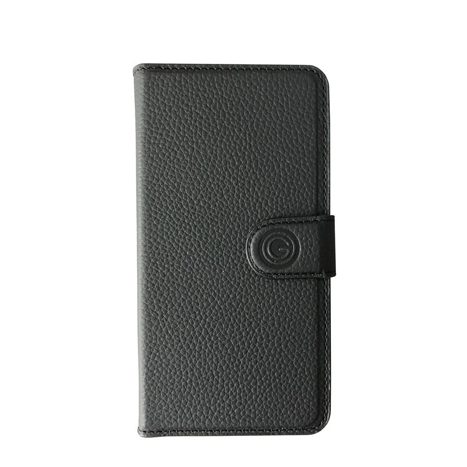 Image of Mike Galeli - 2in1 Samsung Galaxy S22 5G Echtleder Magnet Wallet Case Tasche Flip Cover (JOSSS22-M01) - Schwarz bei Apfelkiste.ch