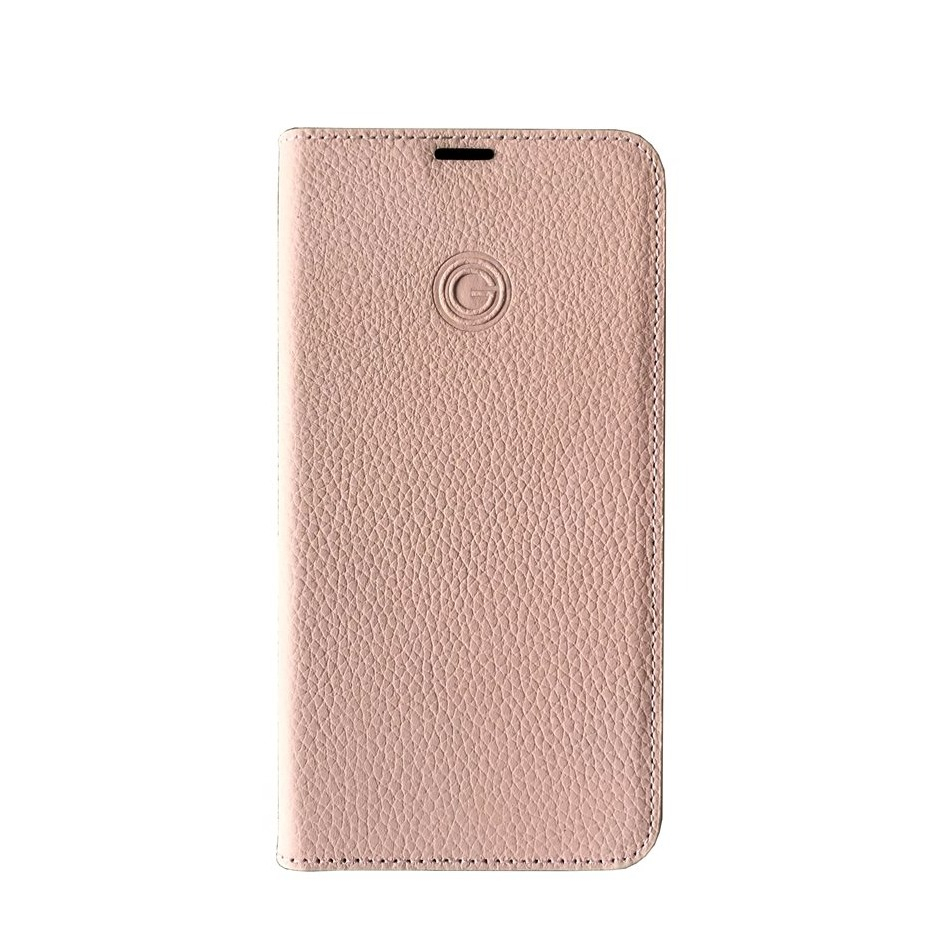 Image of Mike Galeli - Samsung Galaxy S22+ Plus 5G Echtleder Book Case Tasche Flip Cover Hand Made (MARCS22P-M02) - Rosa bei Apfelkiste.ch