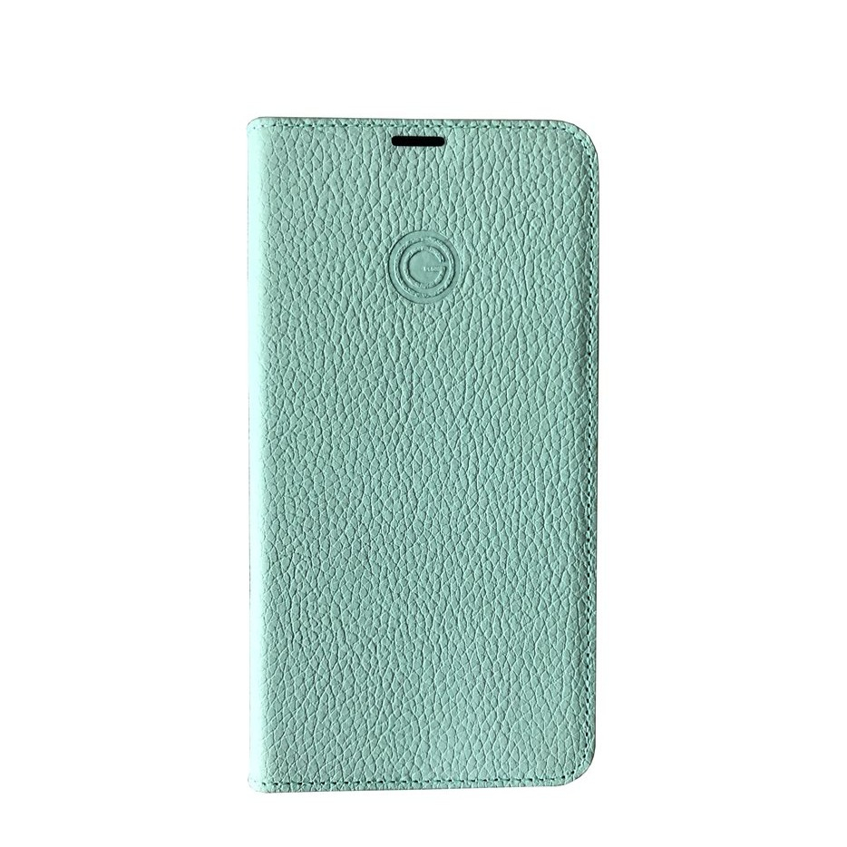 Image of Mike Galeli - Samsung Galaxy S22+ Plus 5G Echtleder Book Case Tasche Flip Cover Hand Made (MARCS22-M09) - Türkis bei Apfelkiste.ch