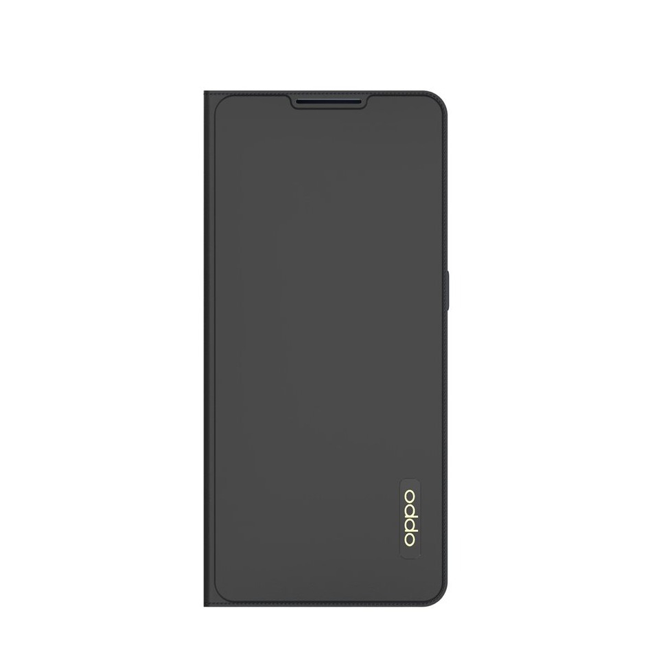 Image of Oppo - Reno6 Pro 5G Protective Case Flip Cover Leder Book Tasche (3062607) - Schwarz bei Apfelkiste.ch