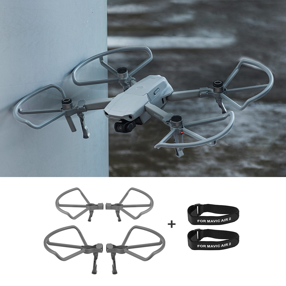 Image of Propellerblatt Schutz Riemen Abdeckung für DJI Mavic Air 2 Drohne - Grau bei Apfelkiste.ch