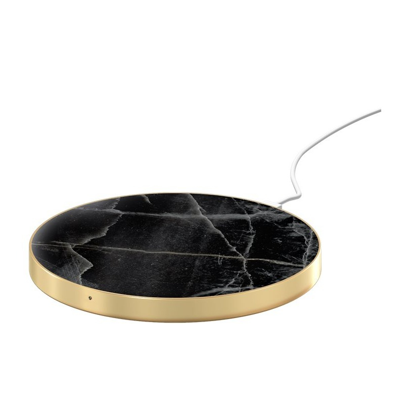 Image of iDeal of Sweden - Qi Induktionsladegerät Wireless Ladestation 10W (goo) - Black Thunder Marble bei Apfelkiste.ch