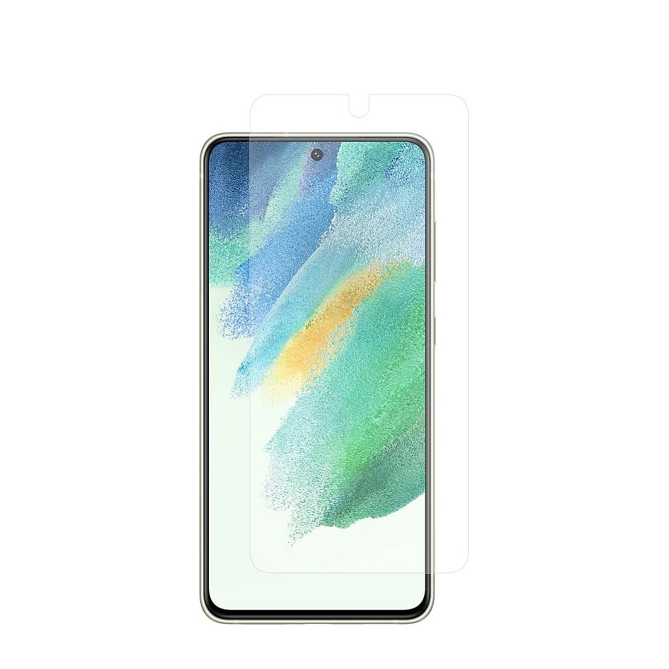 Image of Samsung - Galaxy S21 FE 5G Tempered Glass Display + Montagehilfe Case Friendly (EF-UG990CTEGWW) bei Apfelkiste.ch