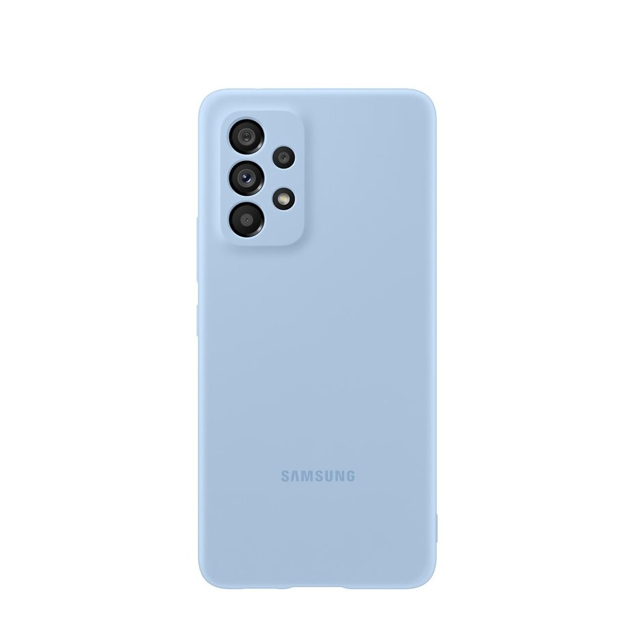 Image of Samsung - Galaxy A53 5G Silikon Cover Hülle (EF-PA536TLEGWW) - Hellblau bei Apfelkiste.ch
