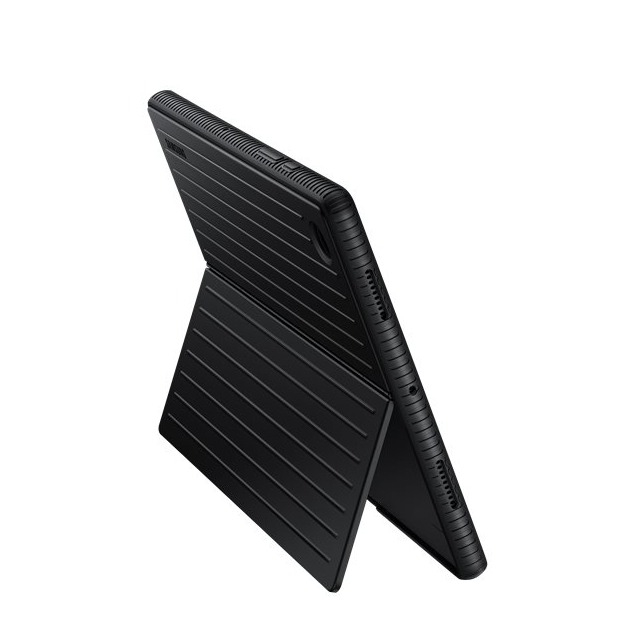 Image of Samsung - Galaxy Tab A8 10.5" (2021) Protective Standing Cover Schutzhülle (EF-RX200CBEGWW) - Schwarz bei Apfelkiste.ch