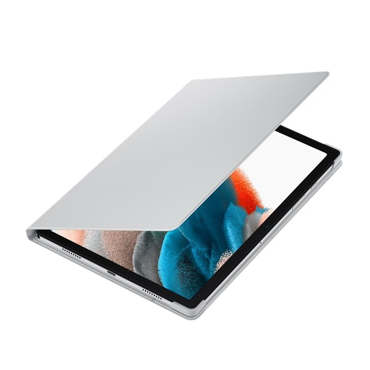 Image of Samsung - Galaxy Tab A8 10.5" (2021) Book Cover Tasche (EF-BX200PSEGWW) - Silber bei Apfelkiste.ch