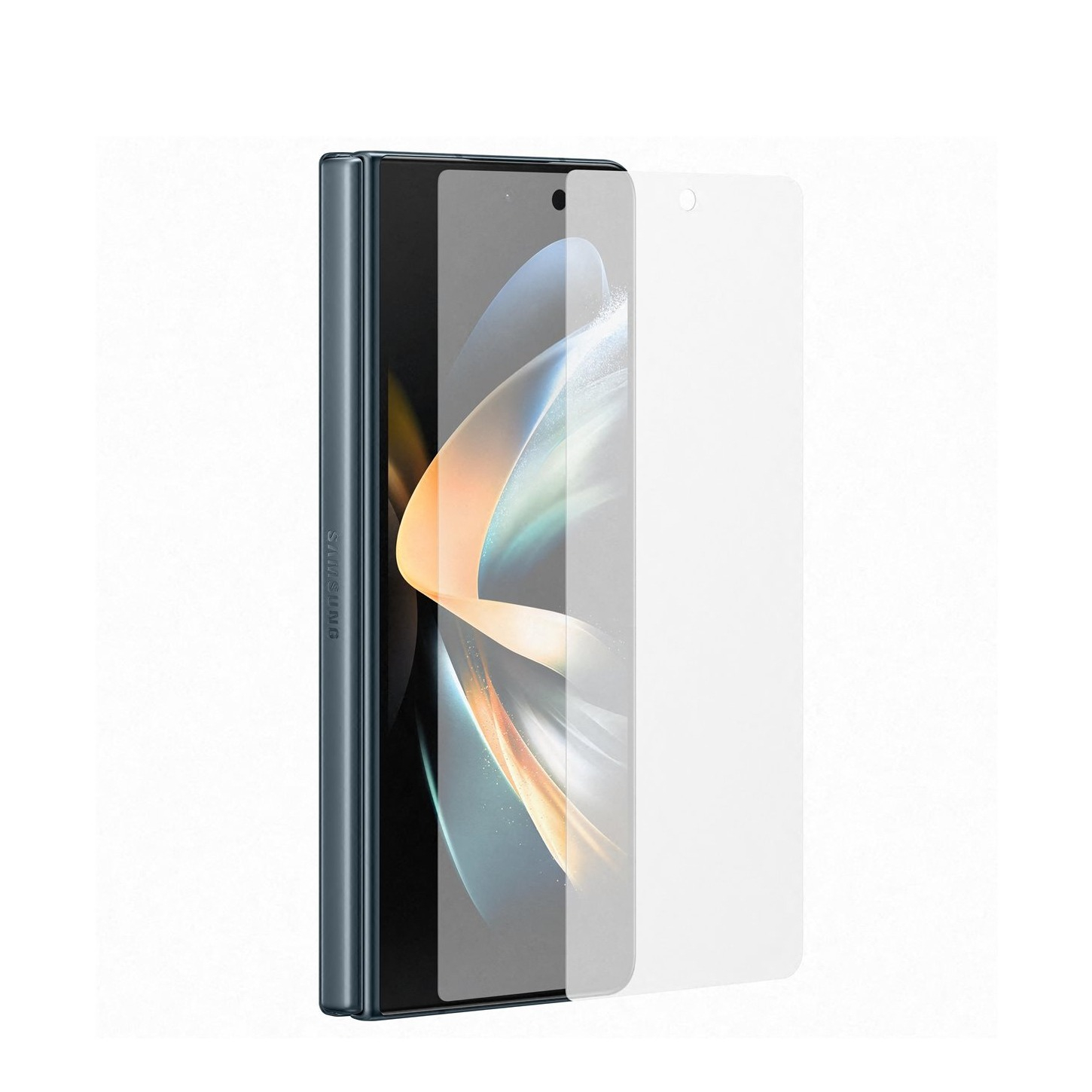 Image of (2er Set) Samsung - Galaxy Z Fold4 5G Display Schutzfolie + Poliertuch (EF-UF93PCTEGWW) bei Apfelkiste.ch