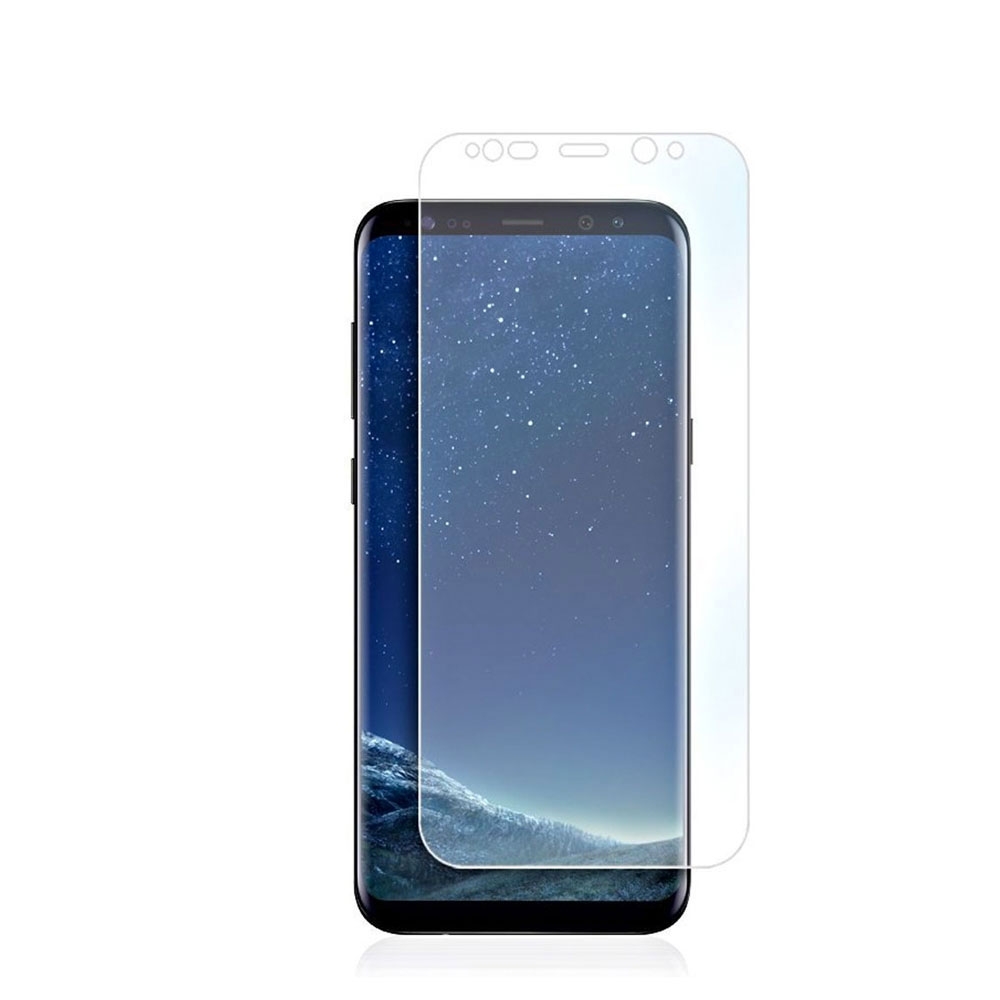 Image of QPart - Samsung Galaxy S8+ Plus Nano Sicherheitsfolie Display Schutzfolie Case Friendly bei Apfelkiste.ch