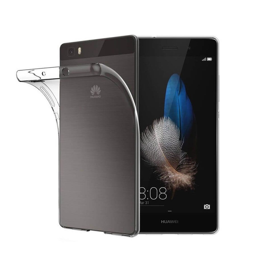 Image of QPart - Huawei P8 Lite Silicone Case Air Hülle Ultra Thin 0.6 mm - Transparent bei Apfelkiste.ch
