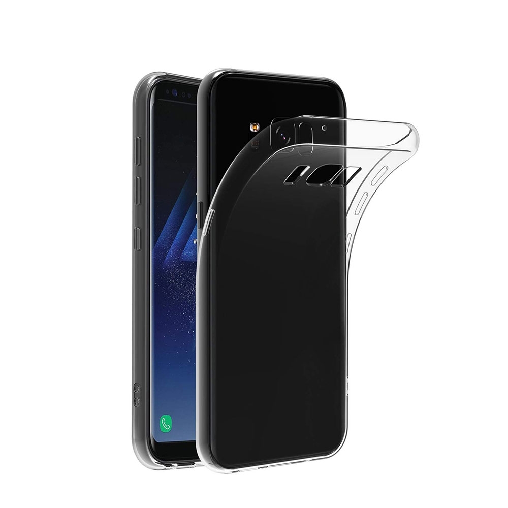 Image of QPart - Samsung Galaxy S8 Silicone Case Air Hülle Ultra Thin 0.6 mm - Transparent bei Apfelkiste.ch