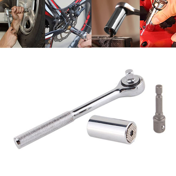 Image of 3in1 Multifunktionales Ratschen Schraubendreher Werkzeug Set mit Universal Nuss bei Apfelkiste.ch