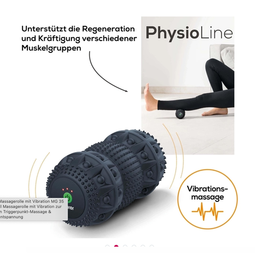 beurer MG 35 Deep Roll Massagerolle mit Vibration