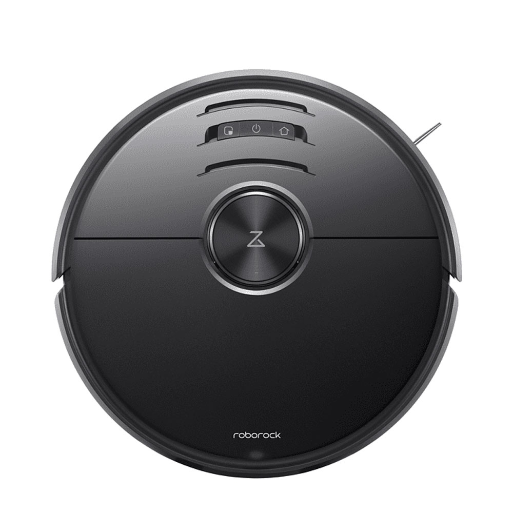 Image of Roborock - S6 MaxV Staubsaug-Roboter Staubsauger Nass / Trocken Bodenreinigung mit App Steuerung + Ladestation (S6V52-00) - Schwarz bei Apfelkiste.ch