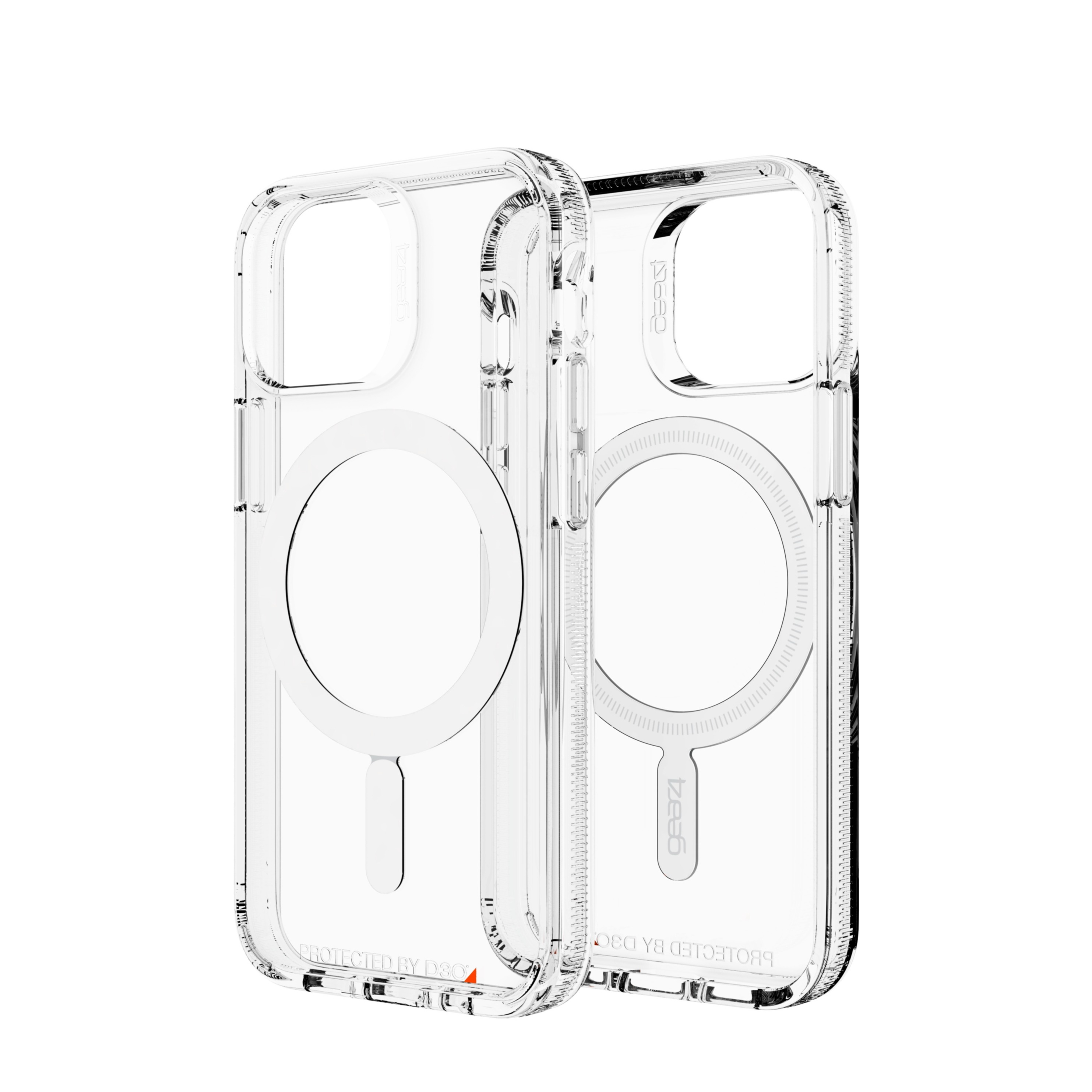 Image of Gear4 - iPhone 13 Mini Antibakterielle MagSafe Schutzhülle Case Crystal Palace Snap D3O aus Recycelten Materialien (702008198) - Transparent bei Apfelkiste.ch