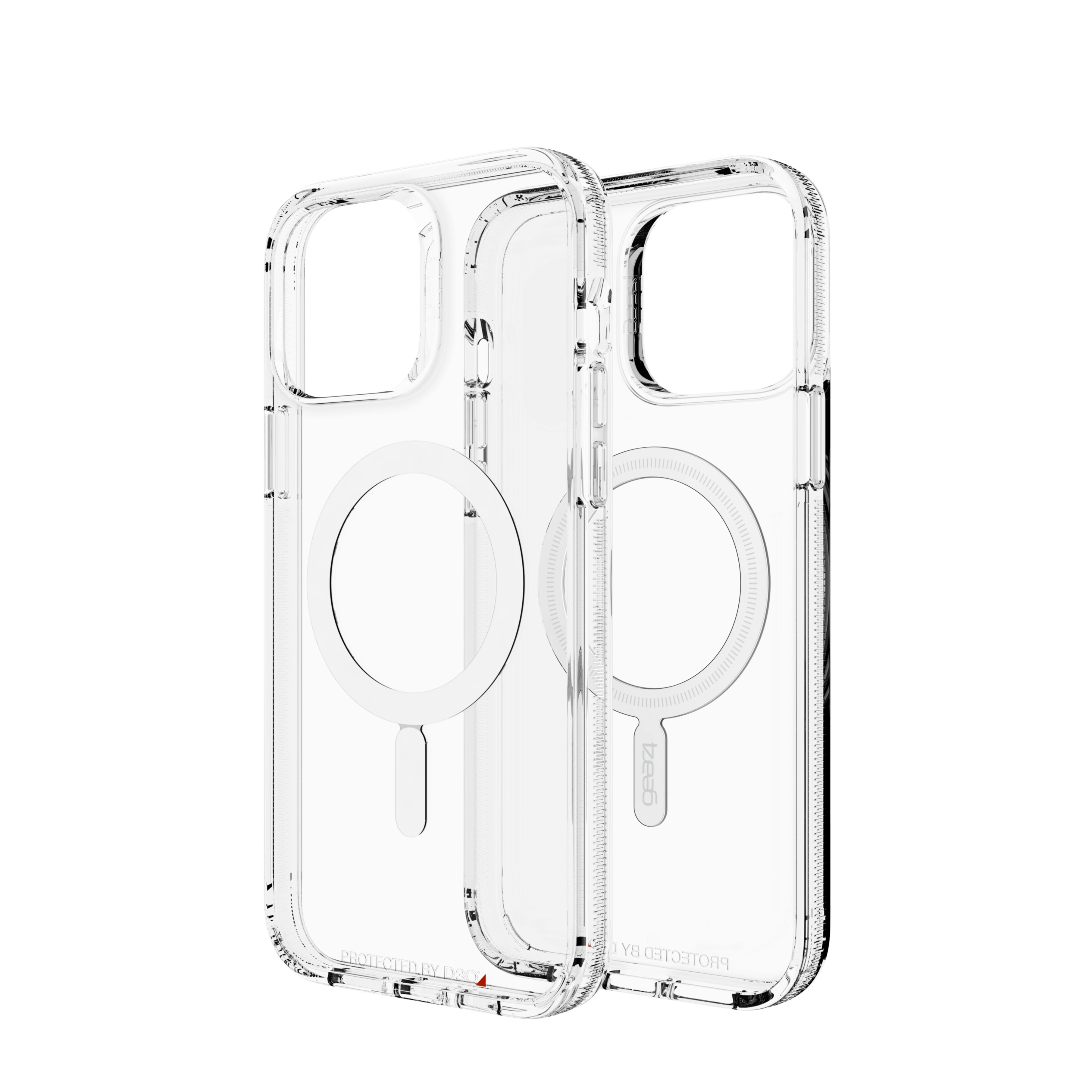 Image of Gear4 - iPhone 13 Pro Max Antibakterielle MagSafe Schutzhülle Case Crystal Palace Snap D3O aus Recycelten Materialien (702008201) - Transparent bei Apfelkiste.ch