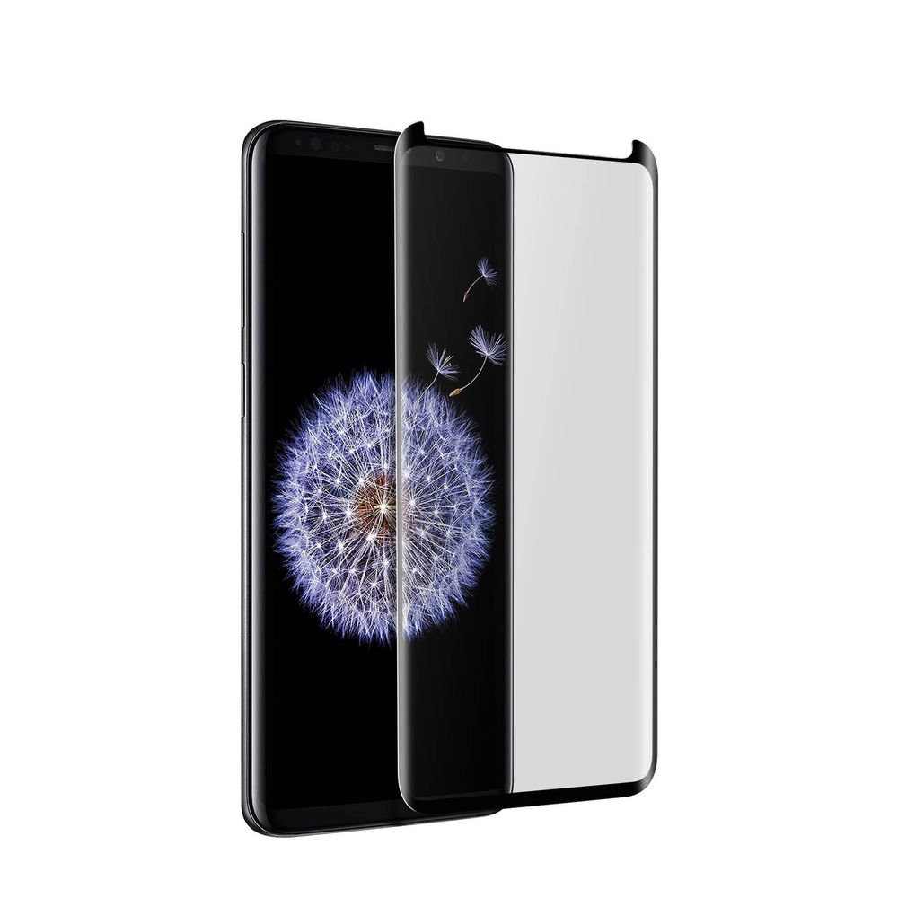 Image of Eiger - Samsung Galaxy S9+ Plus 3D Panzer Glas Display Case Friendly mit Rahmen (EGSP00195) - Schwarz bei Apfelkiste.ch