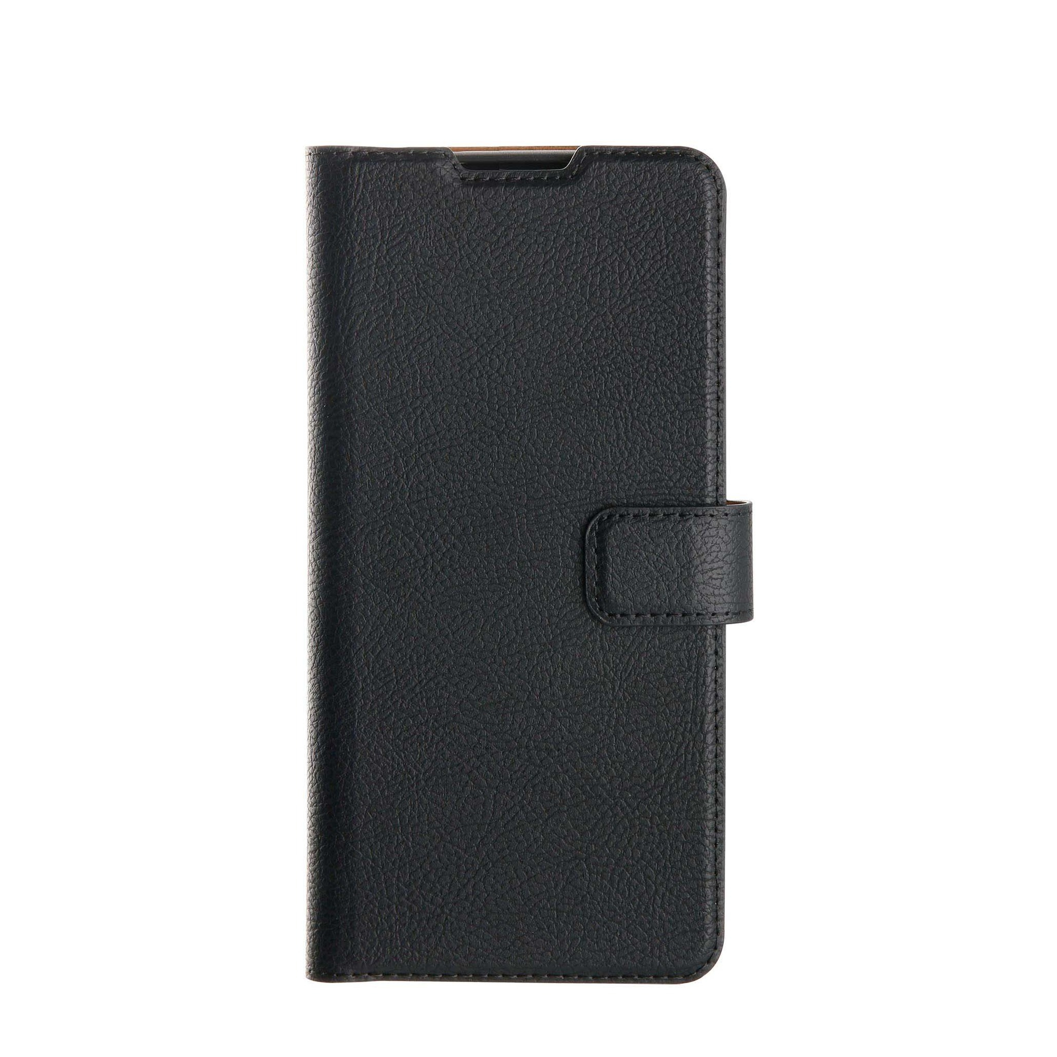 Image of XQISIT - Samsung Galaxy A13 5G Antibakterielle Slim Wallet Case Leder Tasche (49077) - Schwarz bei Apfelkiste.ch
