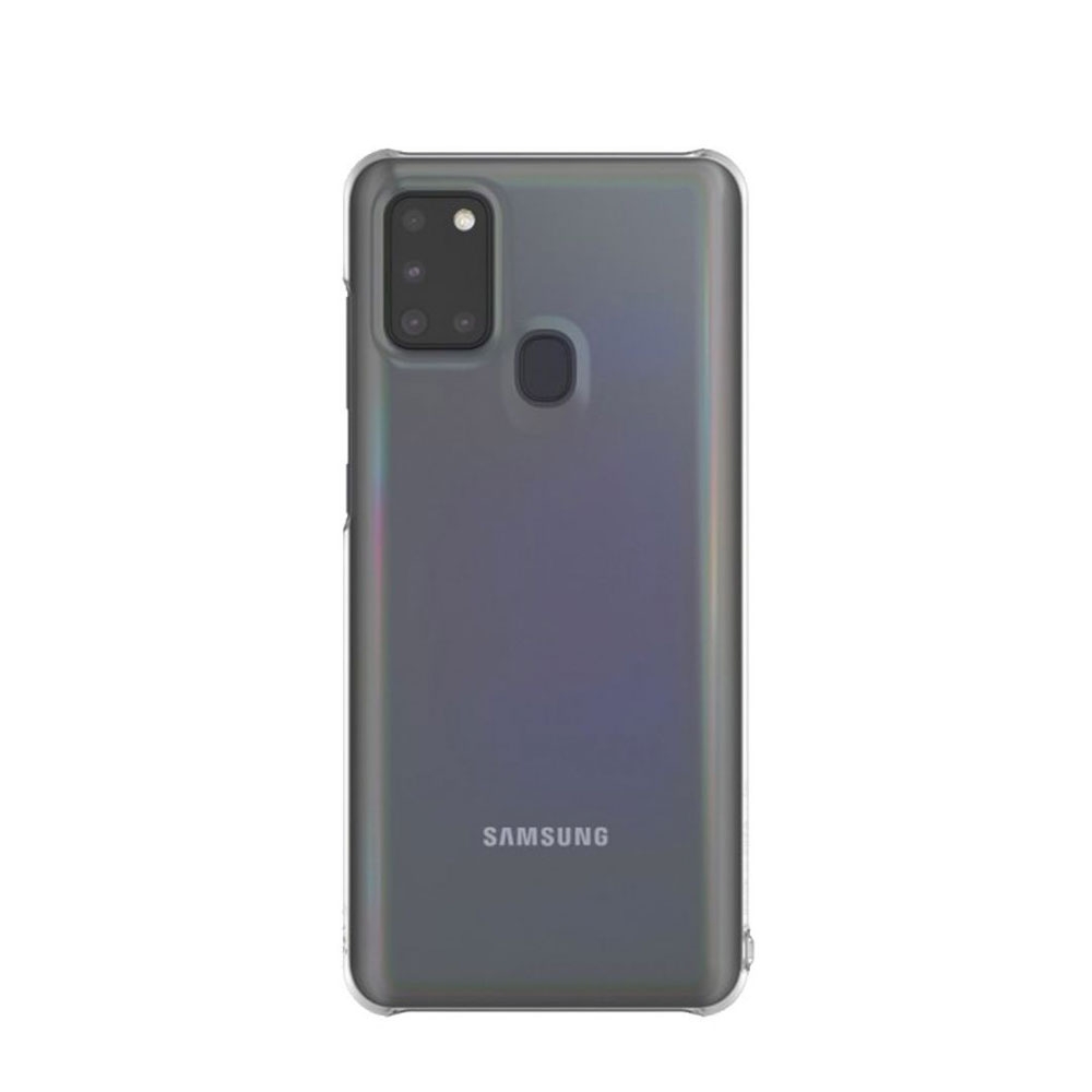Image of Samsung Galaxy A21s Hardcase Schutz Hülle - Transparent (Matt) bei Apfelkiste.ch