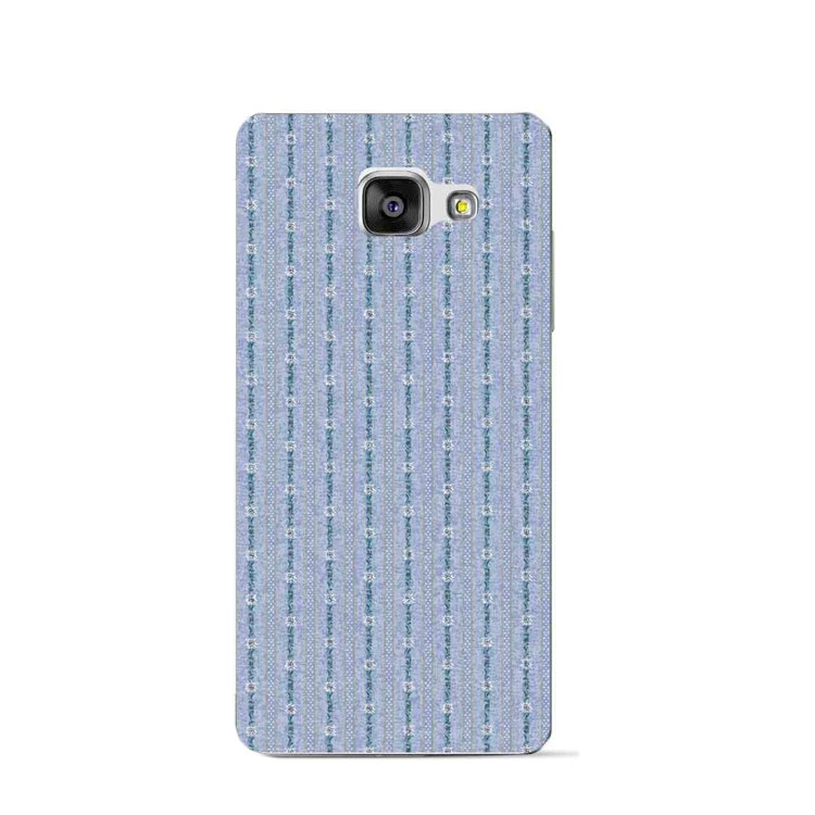 Image of Apfelkiste © - Samsung Galaxy A5 (2017) Gummi Case Hülle Ultra Thin Edelweiss im Schweizer Schwinger Design - Blau bei Apfelkiste.ch