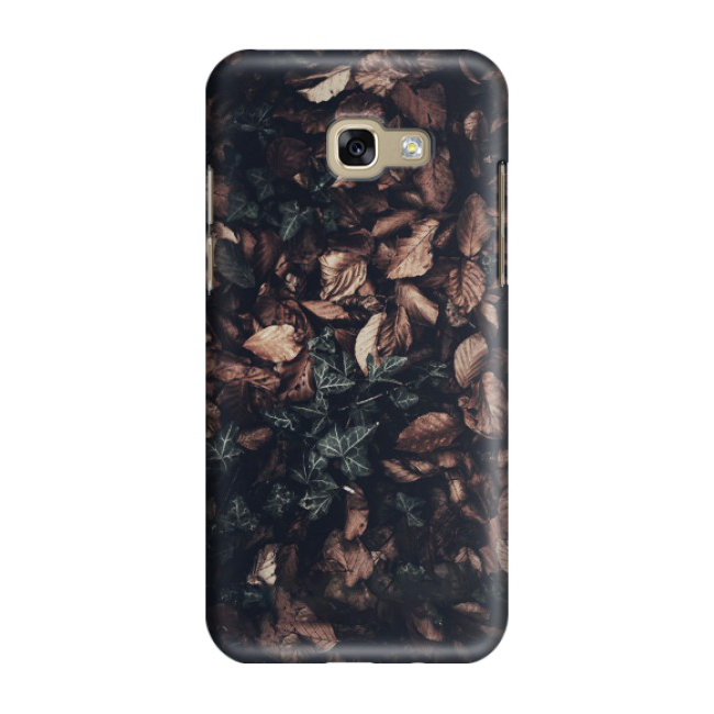 Samsung Galaxy A5 (2017) Hardcase Schutzhülle Efeu Laub - Braun
